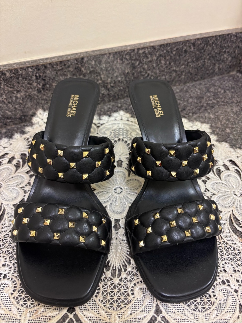 Michael Kors Studded Heels 9
